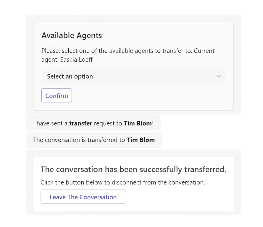 Chat Transfer
